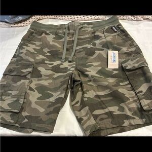 Camouflage Cargo Shorts